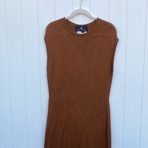 Peruvian Connection NWT Knit Brown Dress
